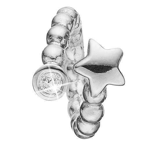 Image of Christina Collect Sølv Memory kuglerække med stjerne og topas, model 630-S95